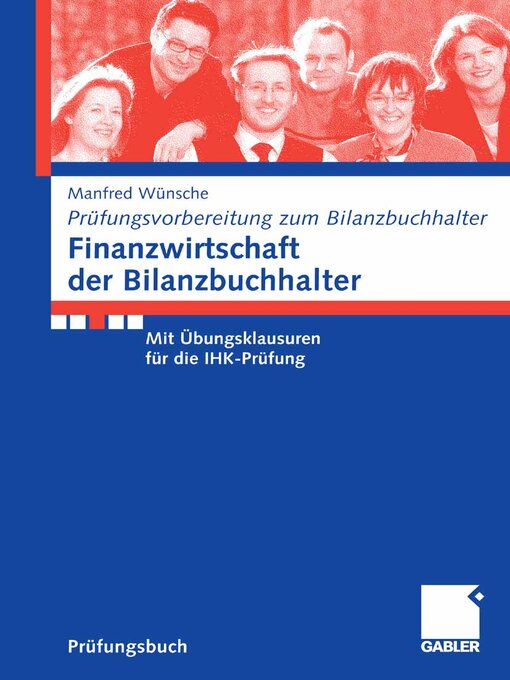 Title details for Finanzwirtschaft der Bilanzbuchhalter by Manfred Wünsche - Available